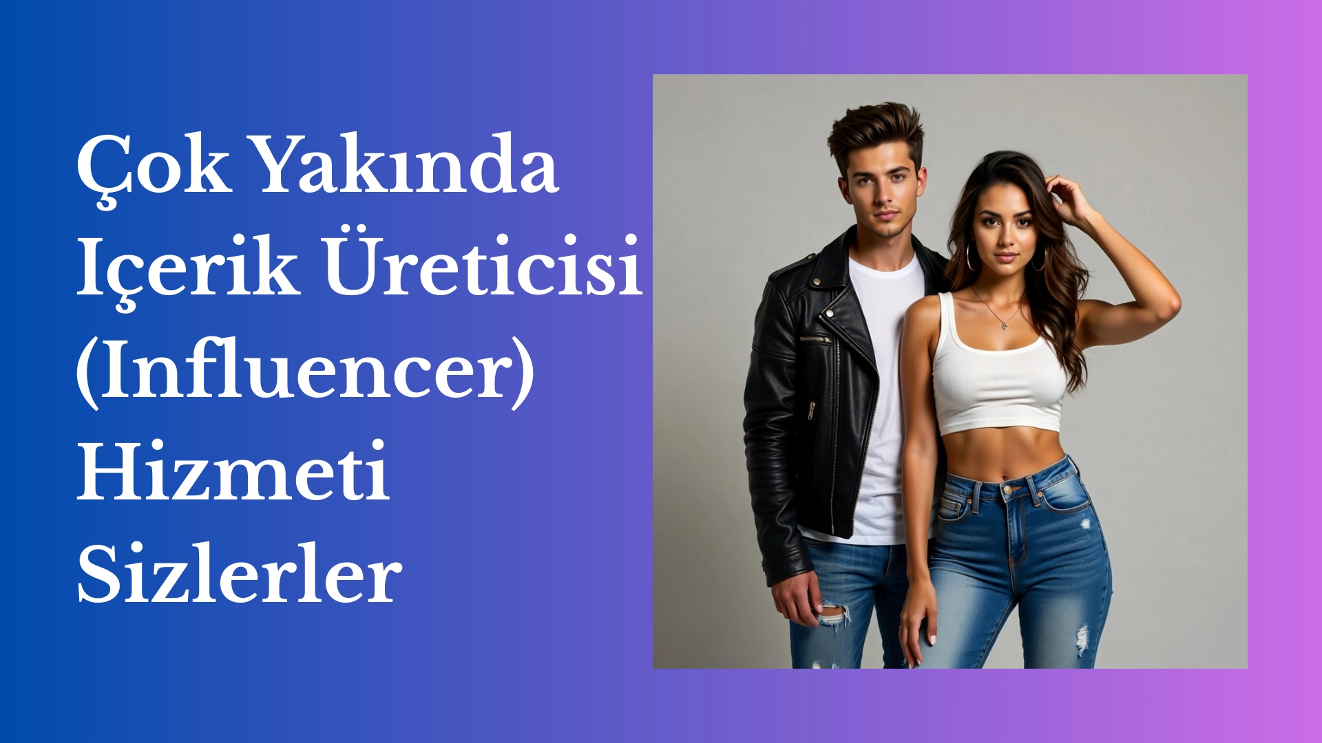 Çok Yakında Yeni Hizmetimiz İcerik Üreticiligi İnfluencer Basliyor! Çok Yakında Yeni Hizmetimiz İcerik Üreticiligi İnfluencer Basliyor!