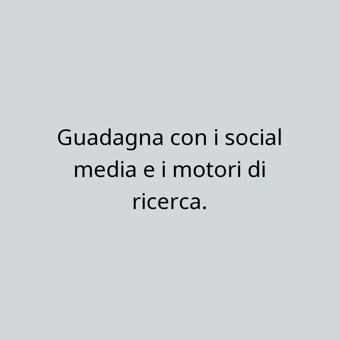 Guadagna con i Social Media e i Motori di Ricerca: Il Nuovo Metodo con MeSearching