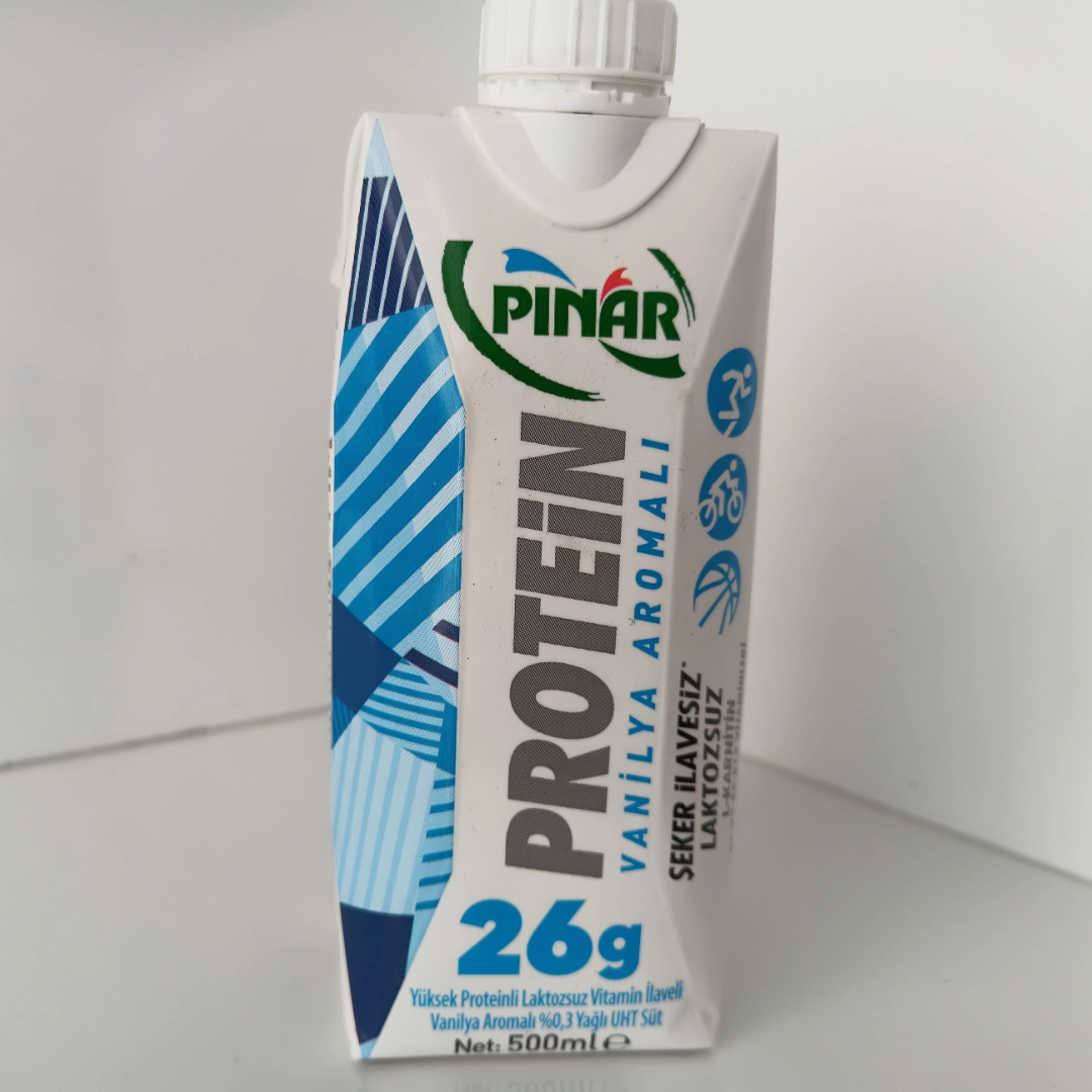 Pınar Protein Vanilya 500 ml - 26g Proteinli Süt